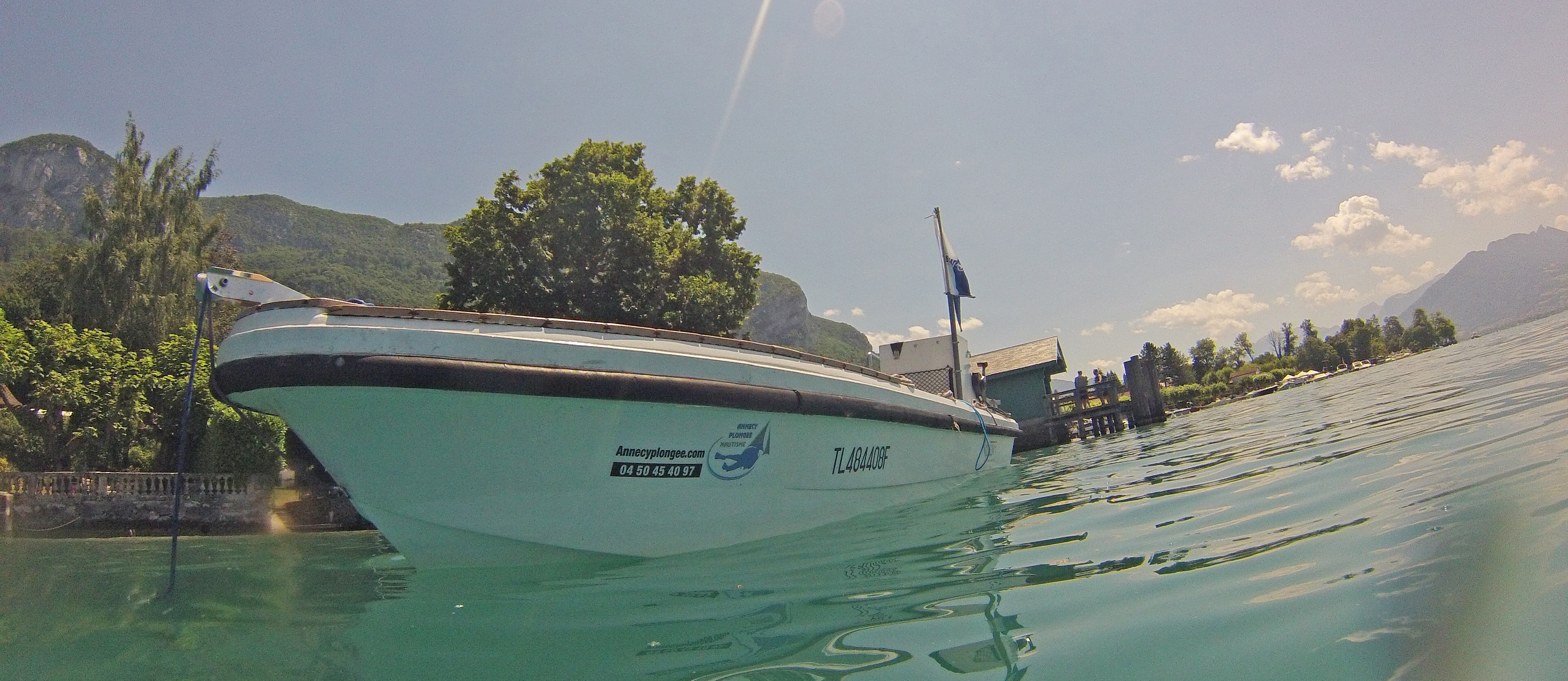 bateau annecy plongee