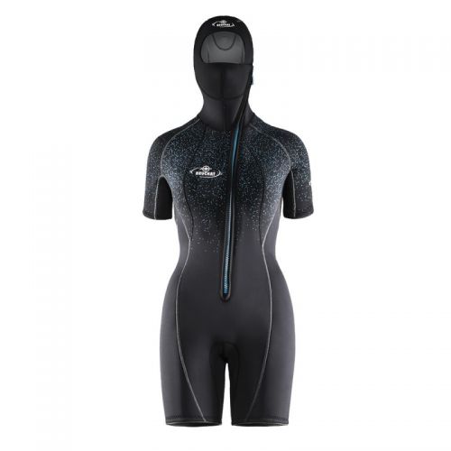 FOCEA COMFORT 5 femme - Shorty cagoule attenante FOCEA COMFORT 5 femme - Shorty cagoule attenante