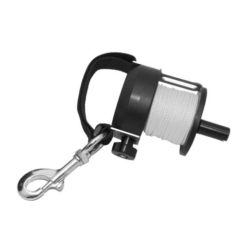 DÉVIDOIR CUSTOM DIVERS 40m POIGNÉE SOUPLE VELCRO DÉVIDOIR CUSTOM DIVERS 40m POIGNÉE SOUPLE VELCRO