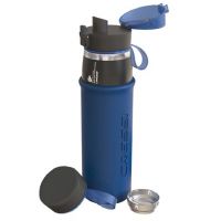 WATER BOTTLE TISK 500ML BLUE NAVY