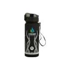 H2O FROSTED OCTOPUS WATER BOTTLE 600 ml BLACK