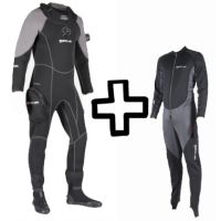 XR3 - COMBINAISON ETANCHE + Sous-Vêtement COMFORT MID BASE LAYER