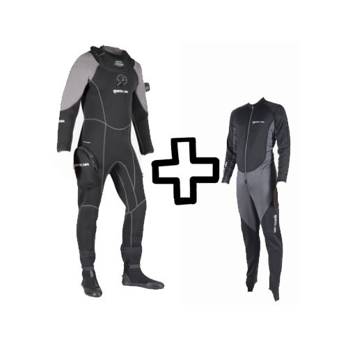 XR3 - COMBINAISON ETANCHE + Sous-Vêtement COMFORT MID BASE LAYER XR3 - COMBINAISON ETANCHE + Sous-Vêtement COMFORT MID BASE LAYER