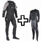 XR3 - COMBINAISON ETANCHE + Sous-Vêtement COMFORT MID BASE LAYER