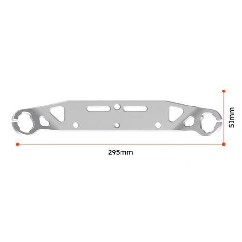 Dual rail kit pour lefeet P1 et P1XR Dual rail kit pour lefeet P1 et P1XR
